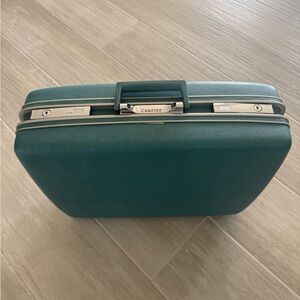 Vintage Courier Sears Roebuck hard suitcase